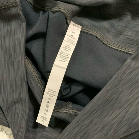 Lululemon Wunder Train High-Rise Tight 25 inches size 14 - Picture 4 of 6